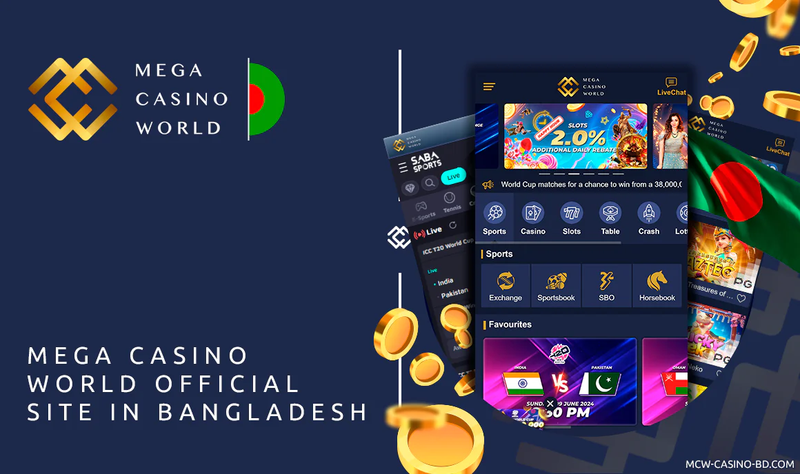 Mega Casino World - MCW - Casino and Betting in Bangladesh