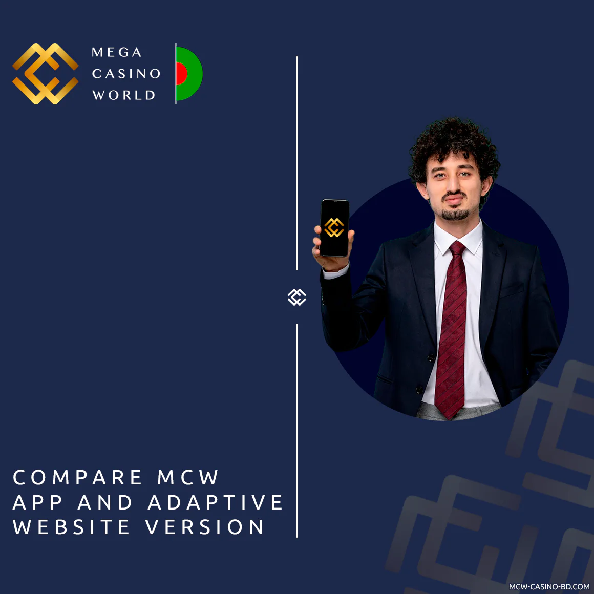 MCW Mobile App and Adaptive Website are almost similar in functionality, but also have their pros and cons