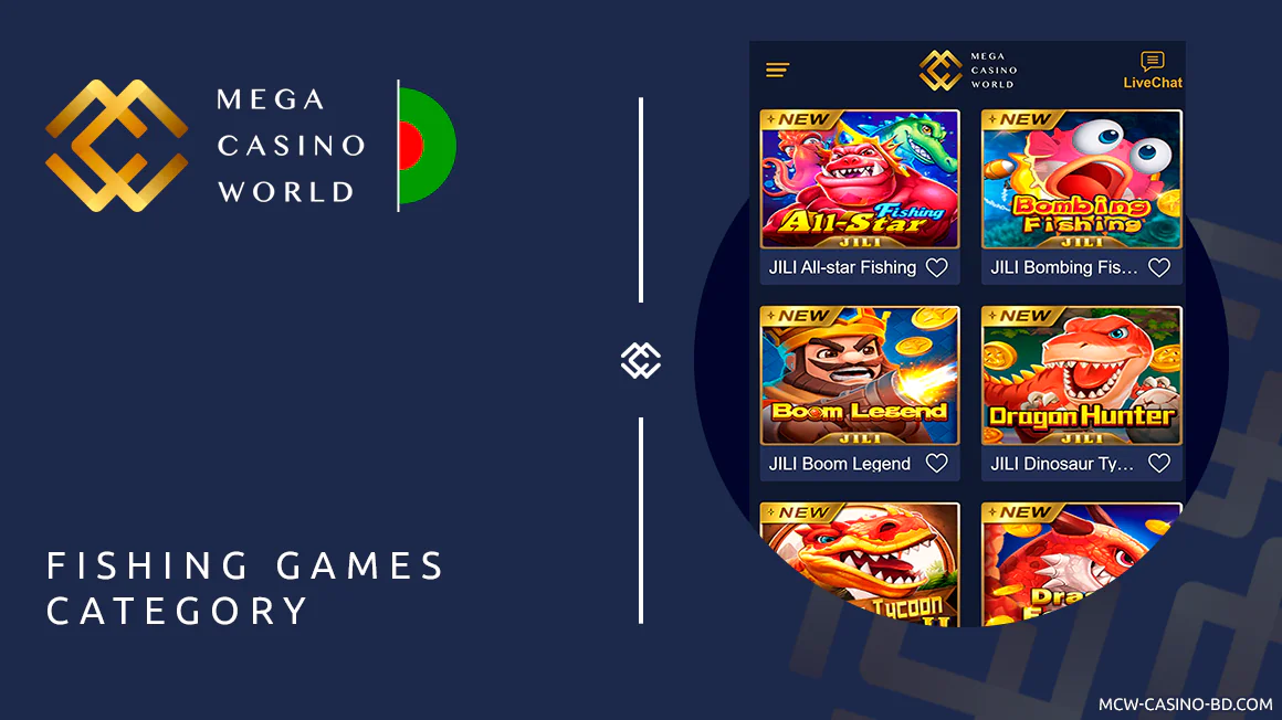 Most Popular Fishing Casino Games are available at MCW Bangladesh